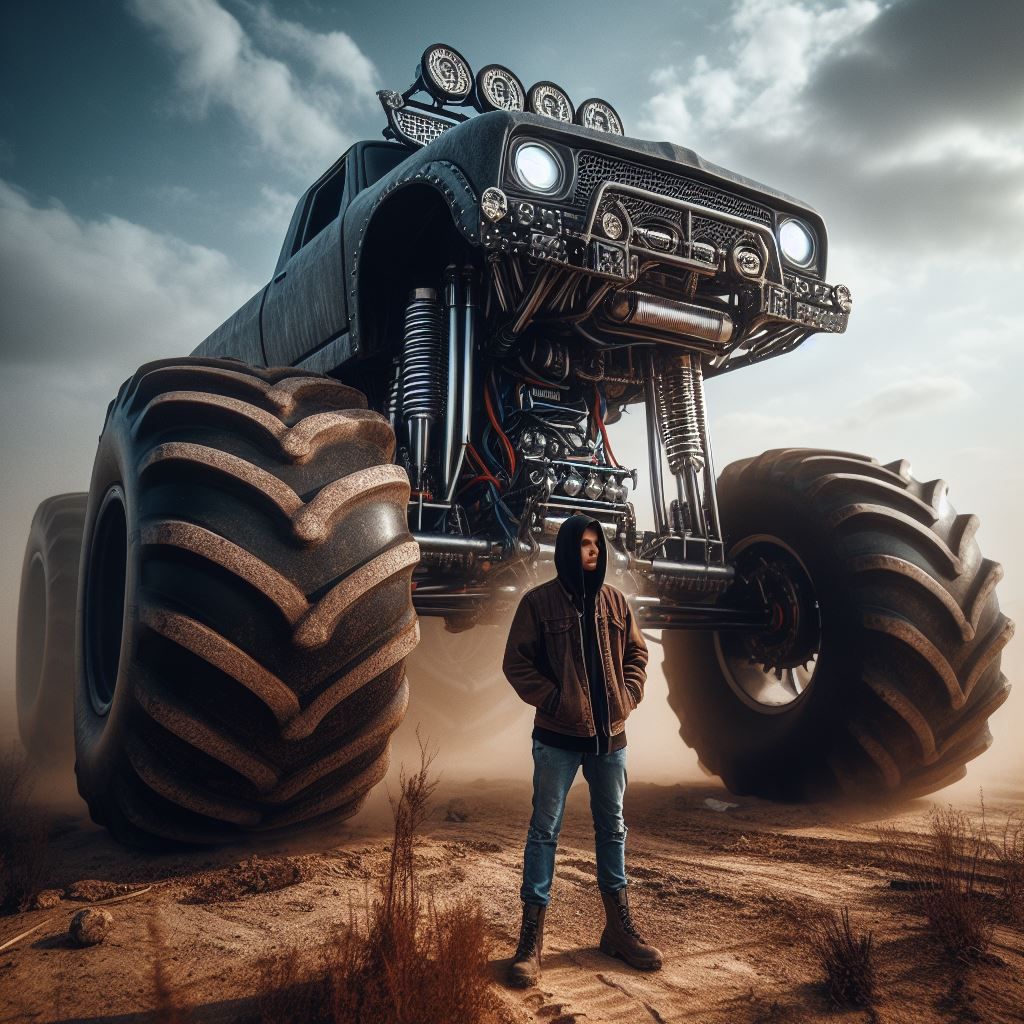 monster truck - AI Generated Artwork - NightCafe Creator