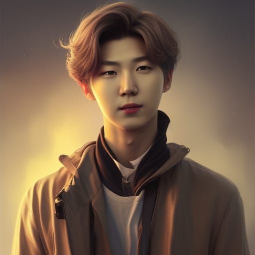 Suga from BTS - AI Generated Artwork - NightCafe Creator