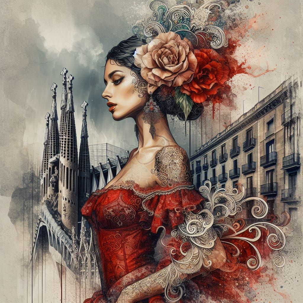 Spanish woman,