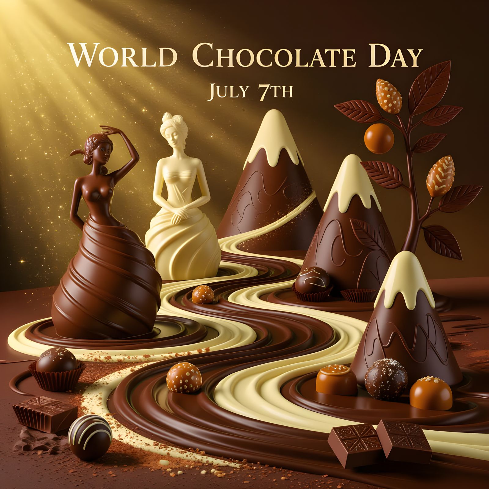 Chocolate Masterpiece for World Chocolate Day