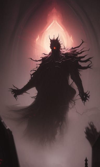 Malevolent Spirit Entity - AI Generated Artwork - NightCafe Creator