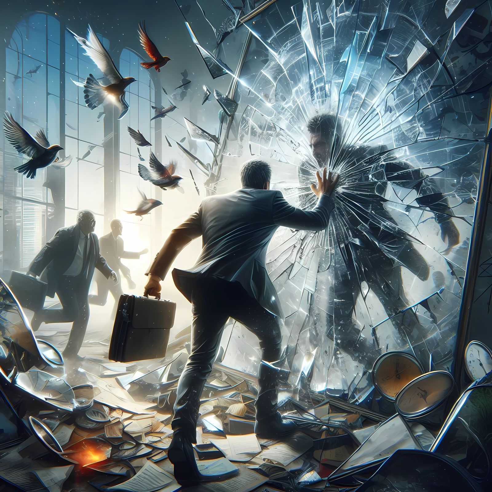 Shattered Reflections   (series)