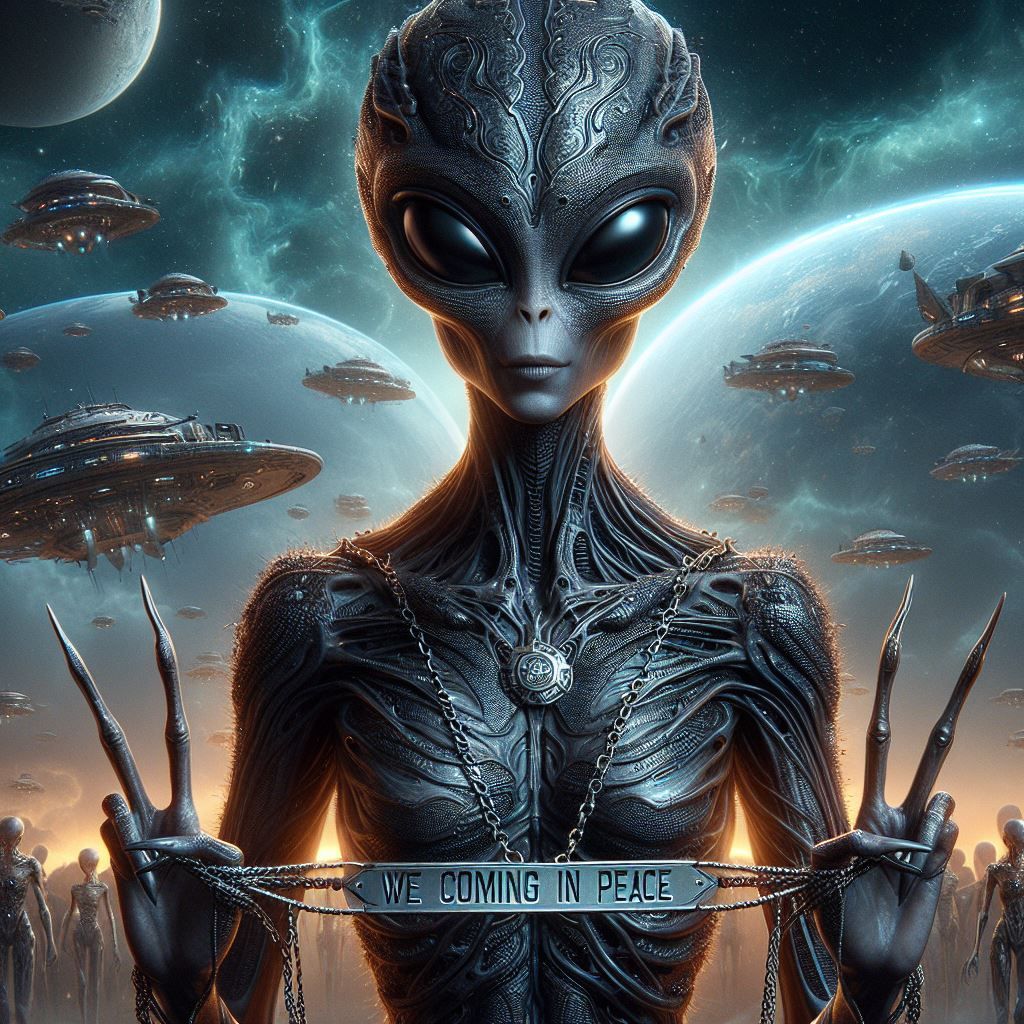 Aliens - We comming in peace