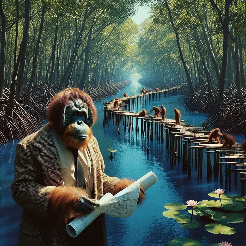 More sophisticated Orangutan