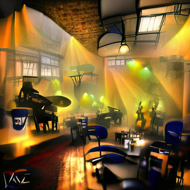 The jazz cafe 9 - AI Generated Artwork - NightCafe Creator