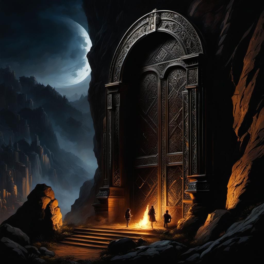 Dungeon entrance  by @Chucks