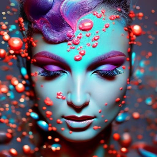 Glass AI Generated Artwork NightCafe Creator