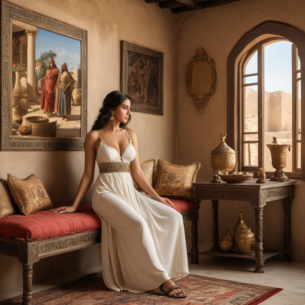 Amparo,
how alone you are in your house
dressed in white!
(F...