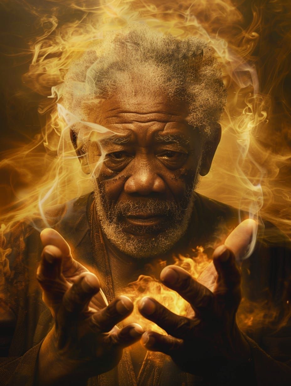 God himself - Morgan Freeman