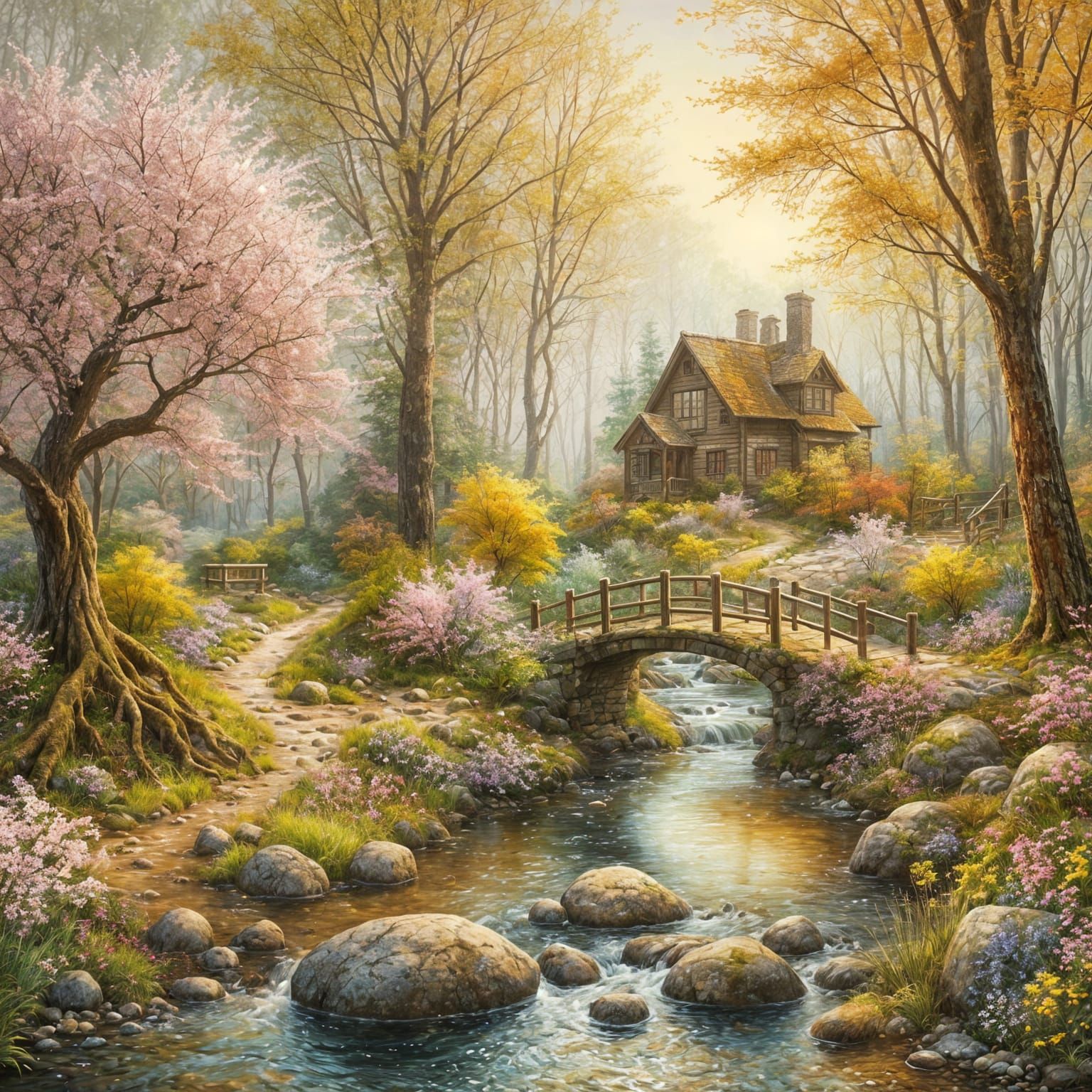 Spring landscape