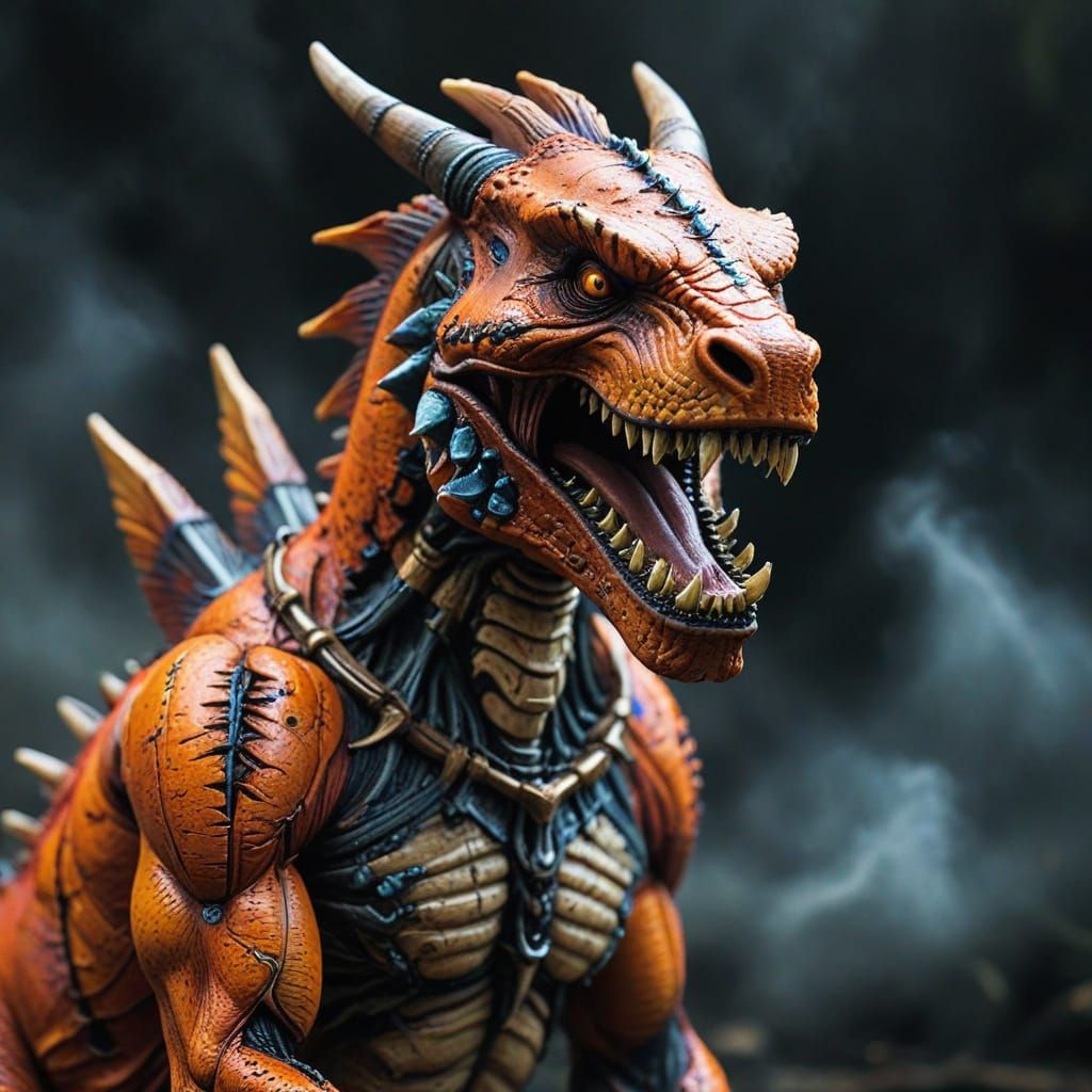 AI Interpretation of Ice Age Trumpet Volcano DNA