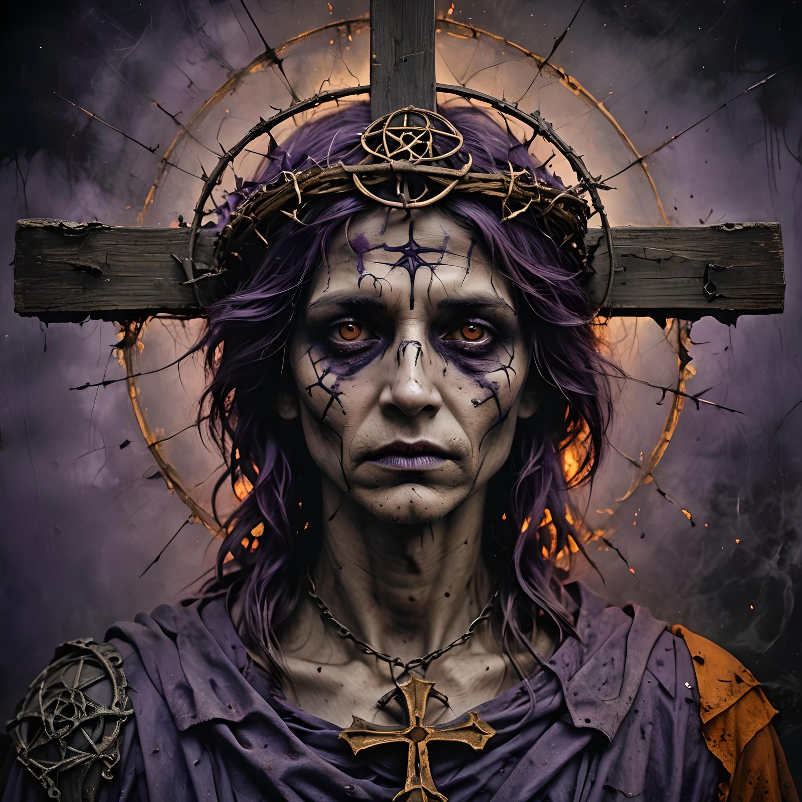 the unveiling of a monstrous beauty: a fallen angel's transf...