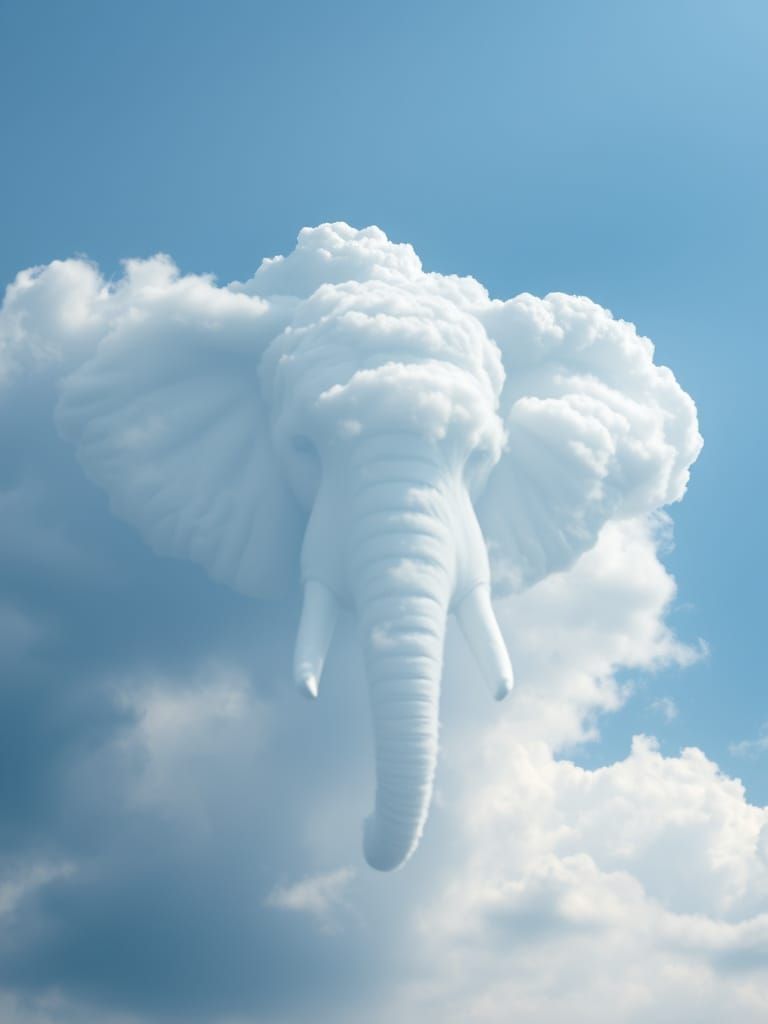 Elephant cloud  by @Igloo