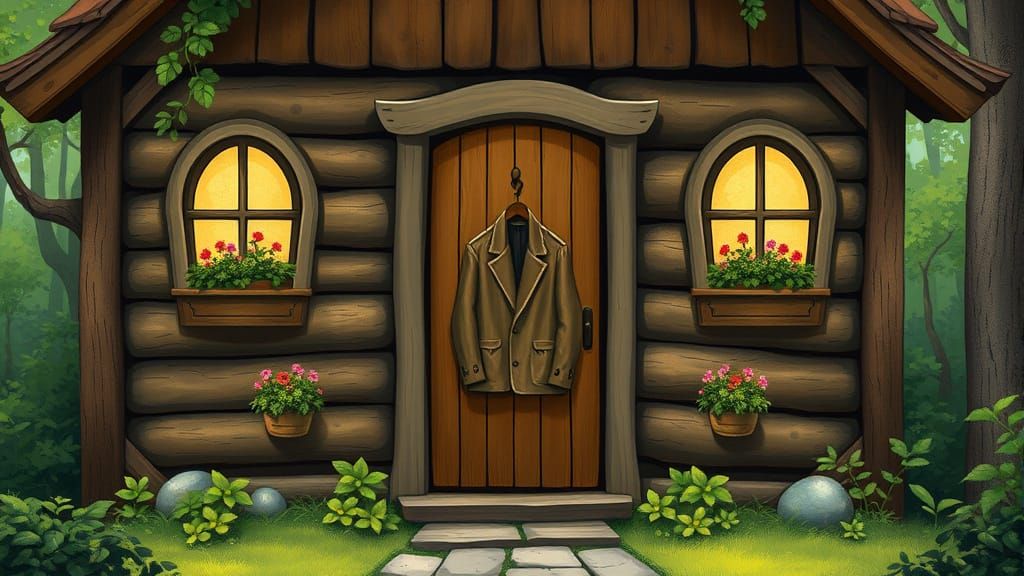 The house is watching you  by @Welgan Druid