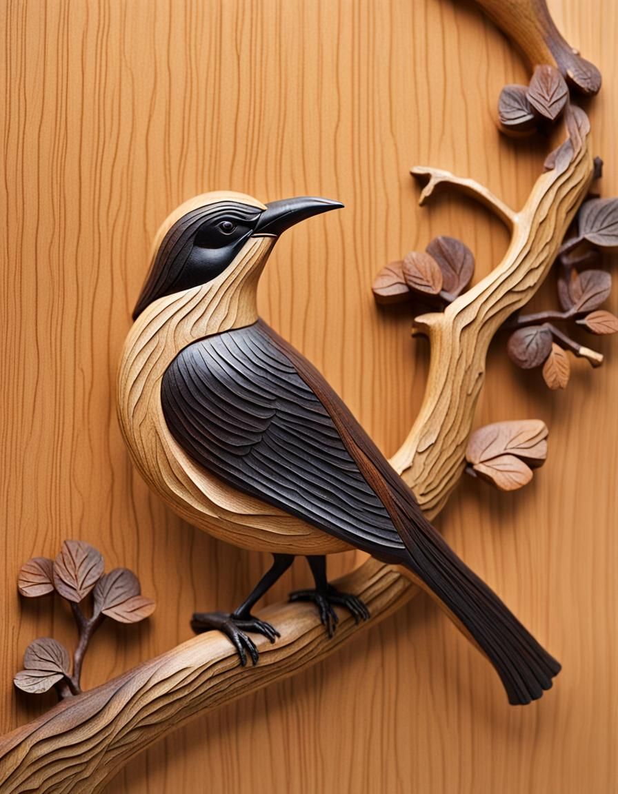 bird on a branch  by @Rosien_HoH