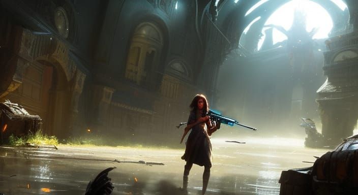 "Janie's Got A Gun" epic dark fantasy masterpiece by Greg Ru...