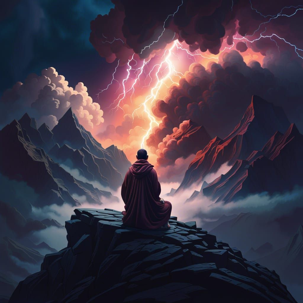 Storm Watching  by @Grub