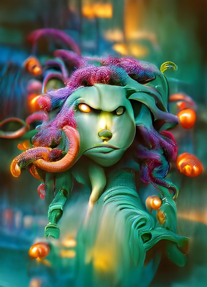 Medusa - AI Generated Artwork - NightCafe Creator