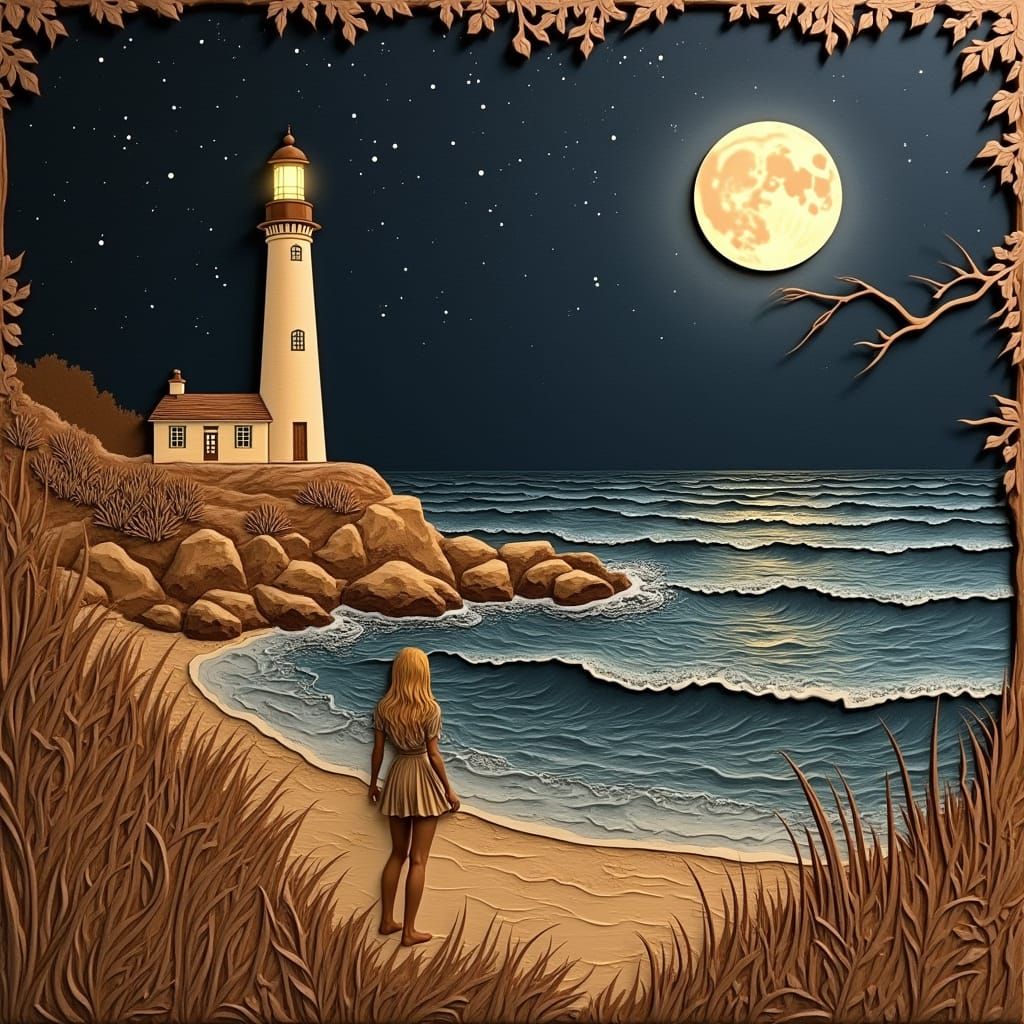 Silent Tides of the Starlit Path