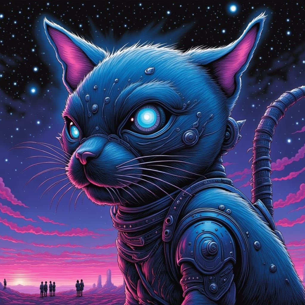 <lora:Moondance:1.0>sci-fi cat