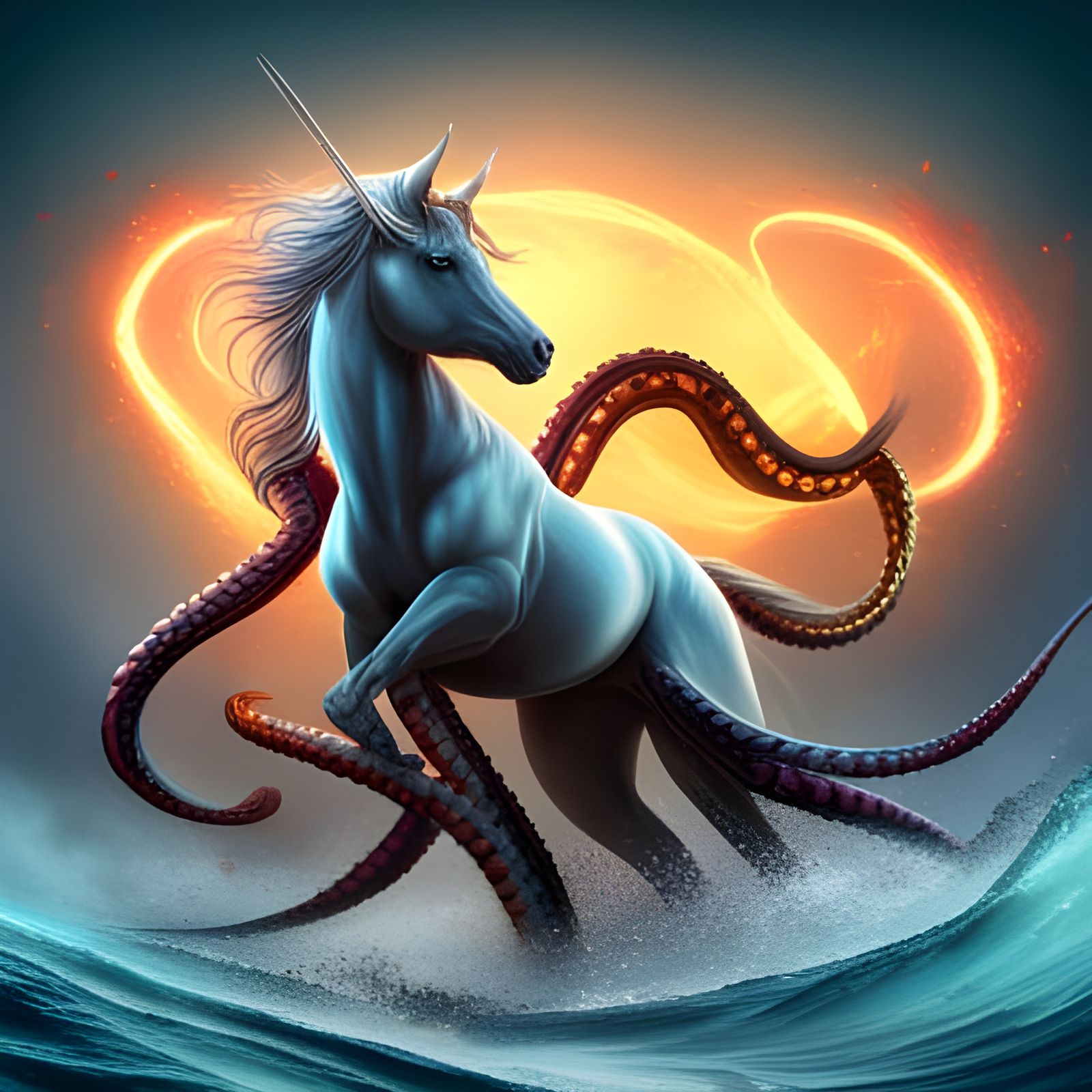 Hybrid Unicorn - AI Generated Artwork - NightCafe Creator