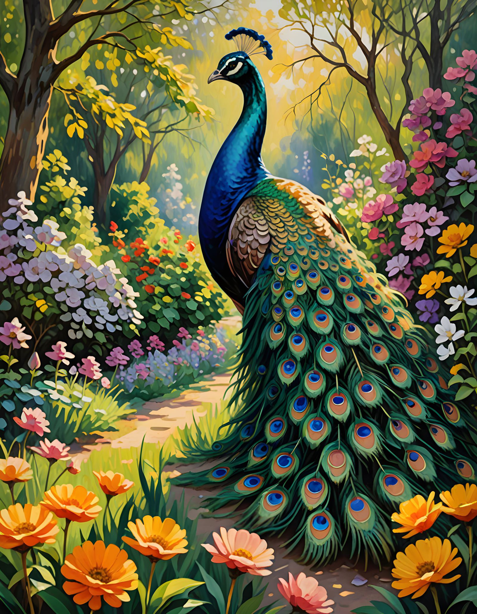 Peacock   by @Bloody Rose