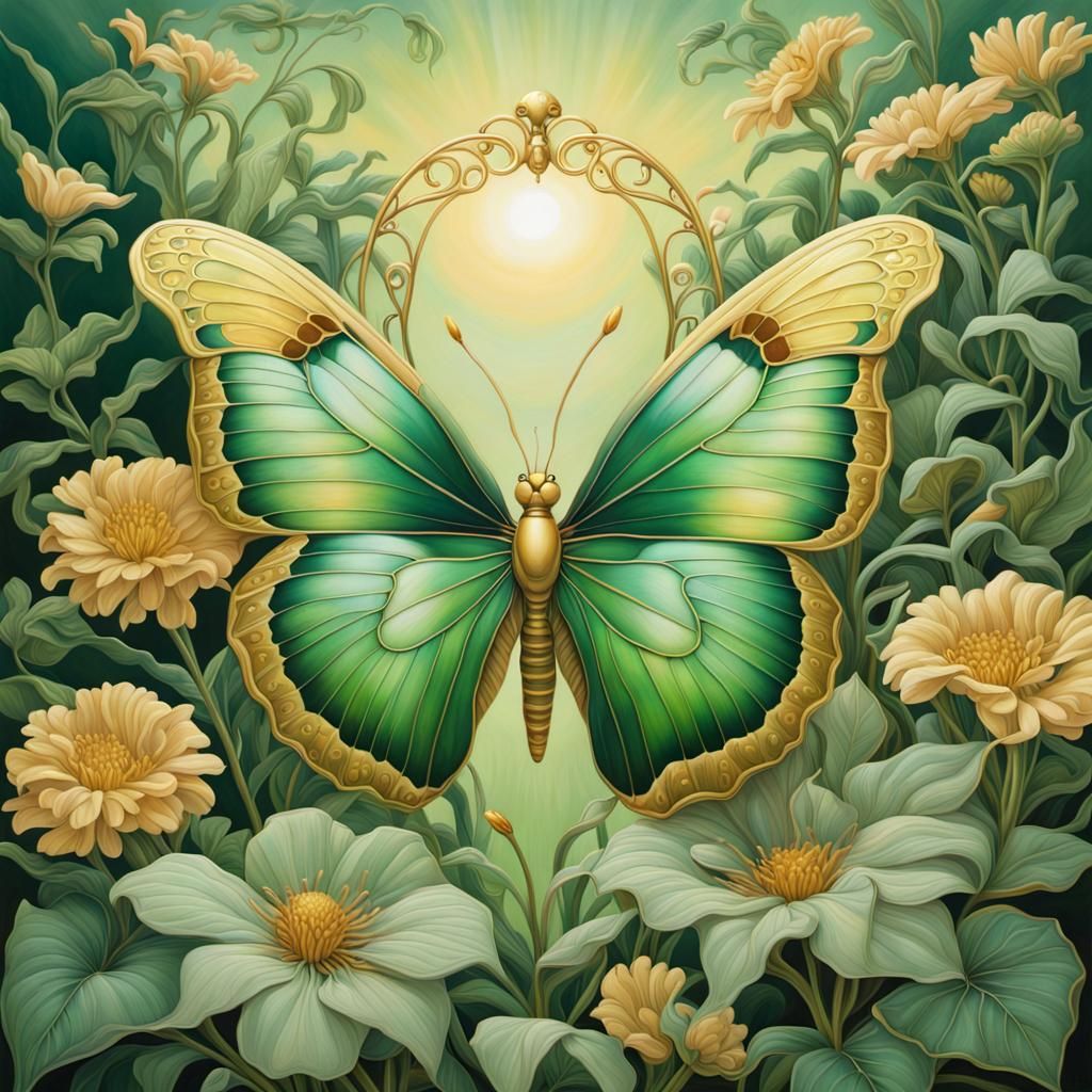Green and gold