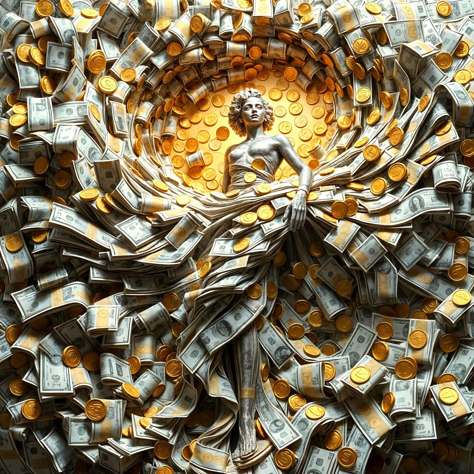 Art Made With Money  by @Floe Joe 