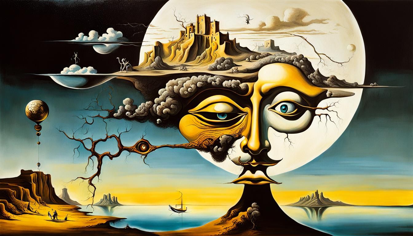 Salvador Dali - AI Generated Artwork - NightCafe Creator