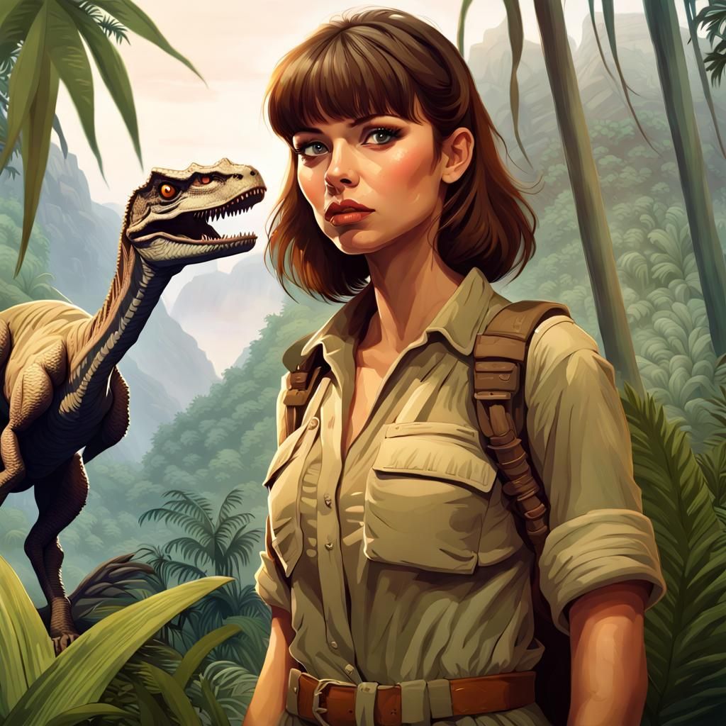 Clever girl AI Generated Artwork NightCafe Creator