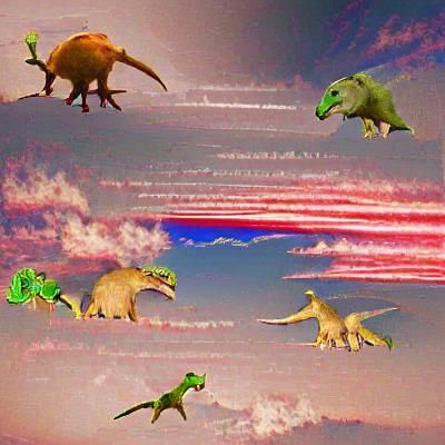 dinosaurs rule the earth
