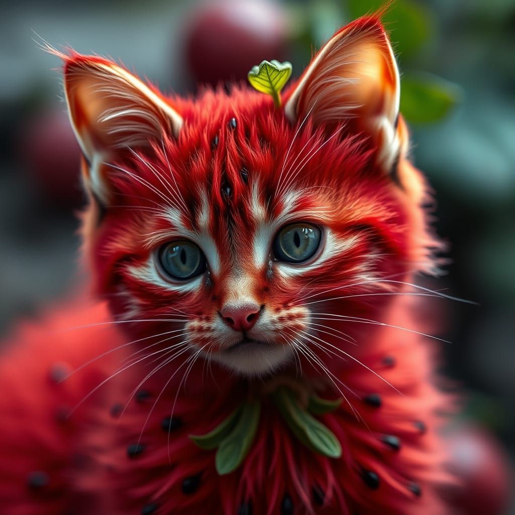 Berry Sweet Strawberry Kitty!