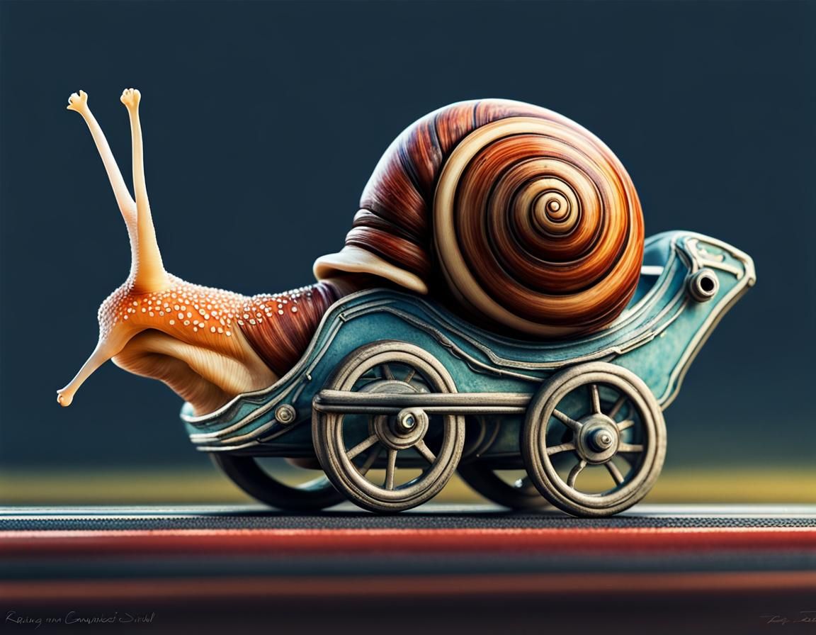 Drag Snail Race. 😆