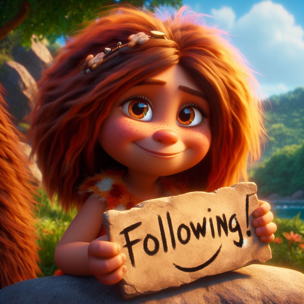 Following!