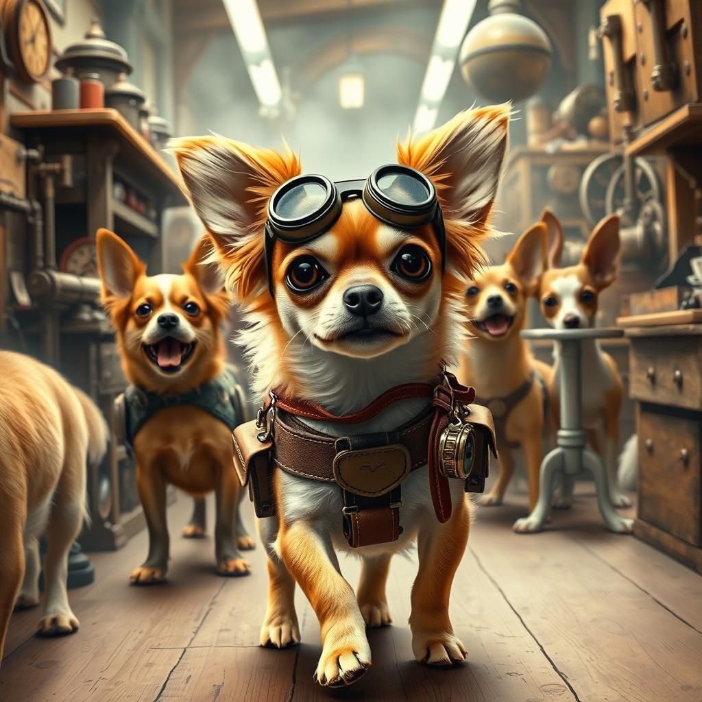 Steampunk Dogs
