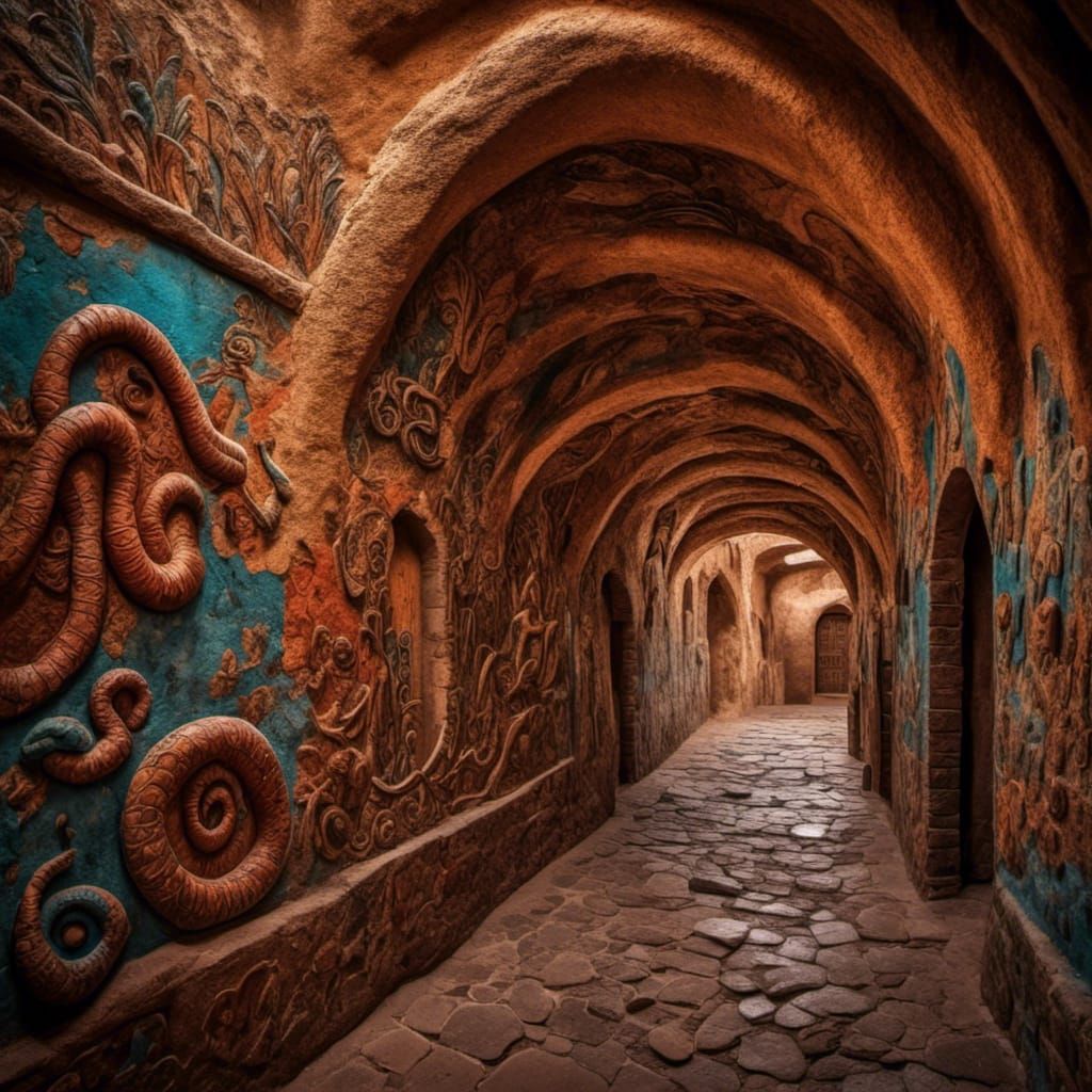 <lora:Leather Rinse Repeat:1.0>Grungy comic book style, gothic, an earthworm tunneling underground, flowing, ornate, extreme close-up, intri...