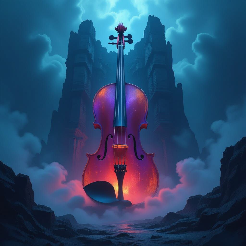 Violin Cliff Emerges from Dark Enchanted Horror World