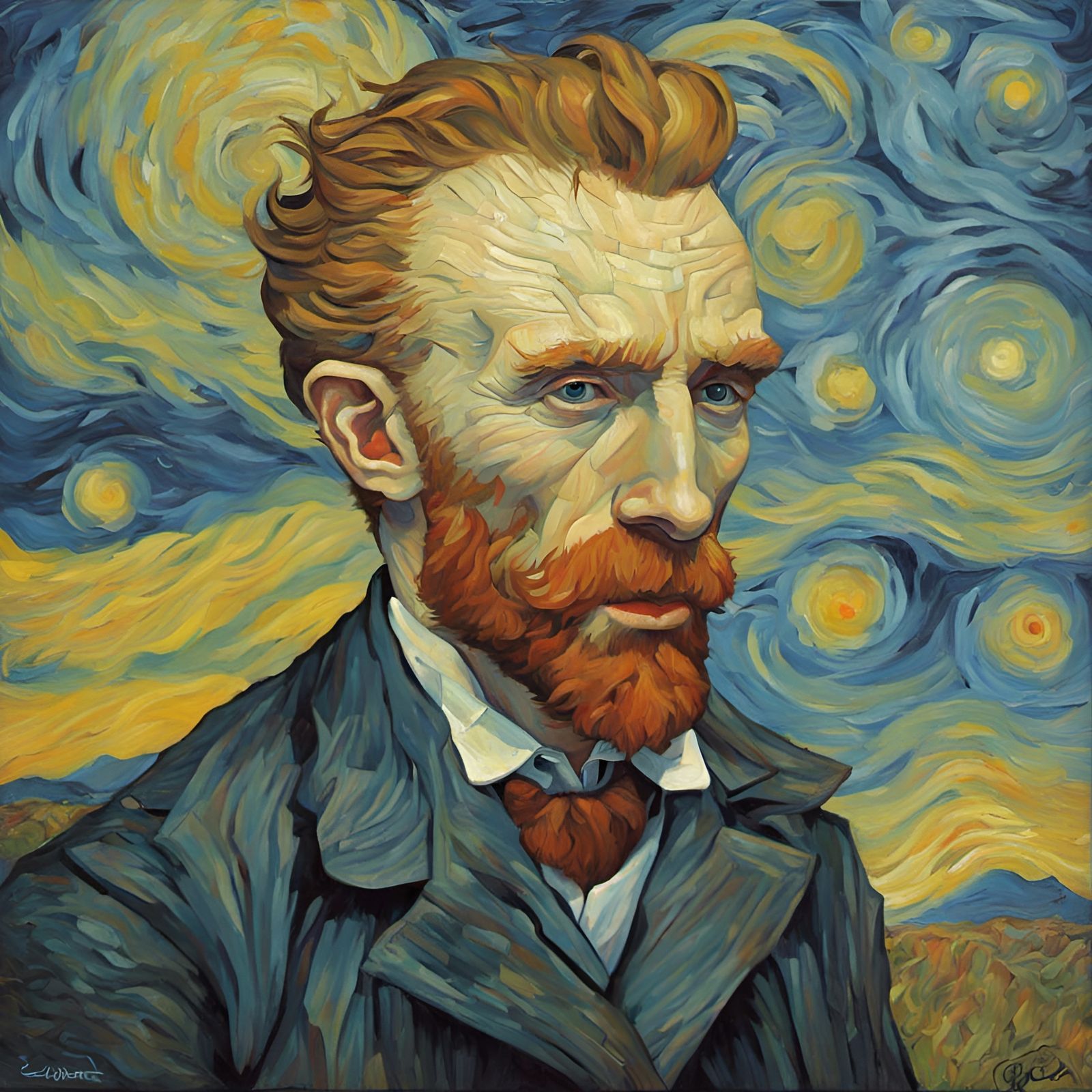 Vincent van Gogh - AI Generated Artwork - NightCafe Creator