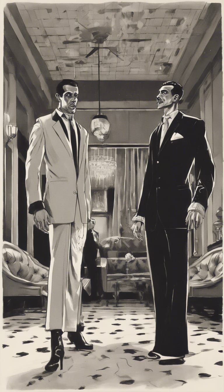 Tall Thin Arab Guys circa 1960