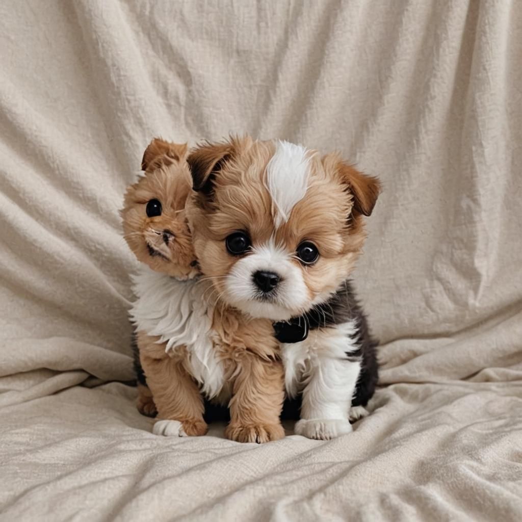 Two cute adorable things