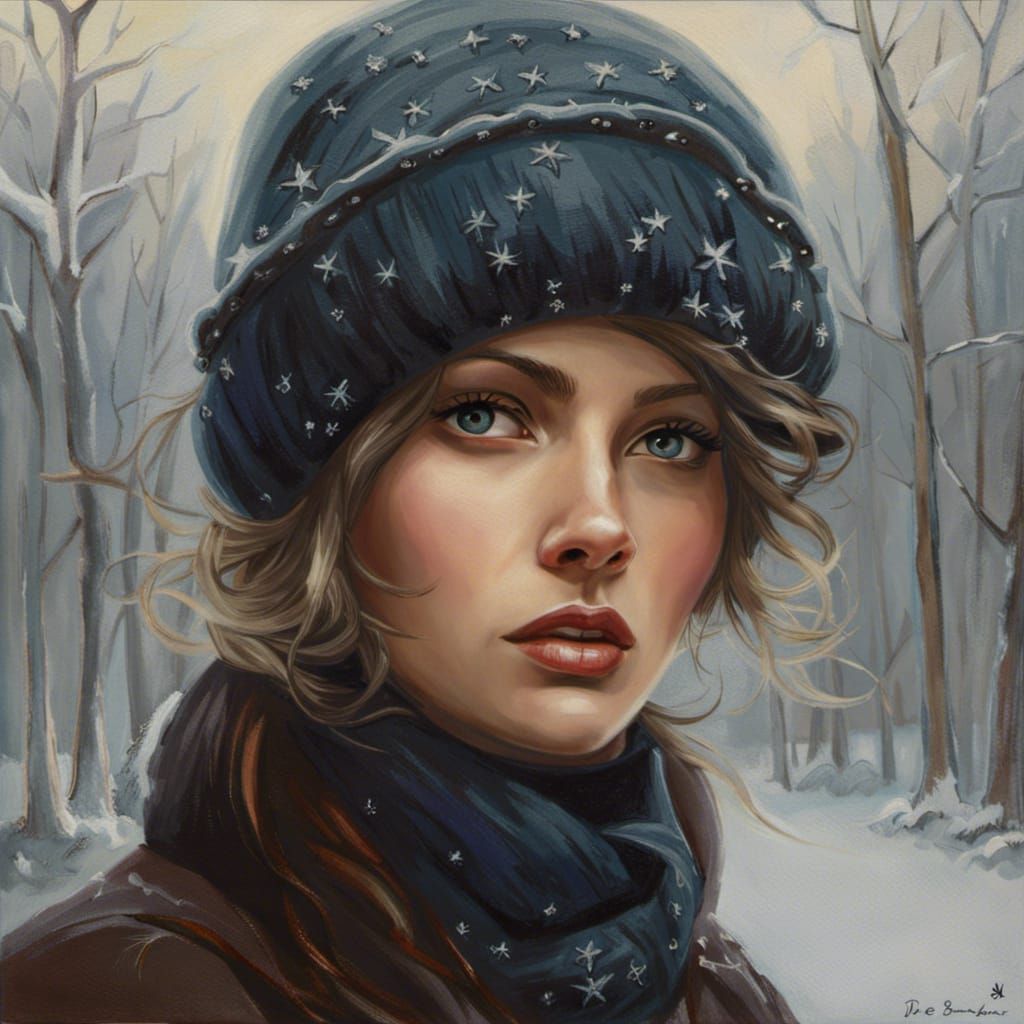 Winter portrait  by @mrclueis