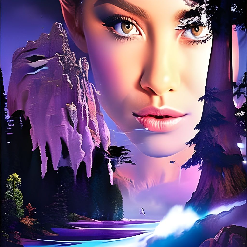 Magical Elf Portrait - AI Generated Artwork - NightCafe Creator