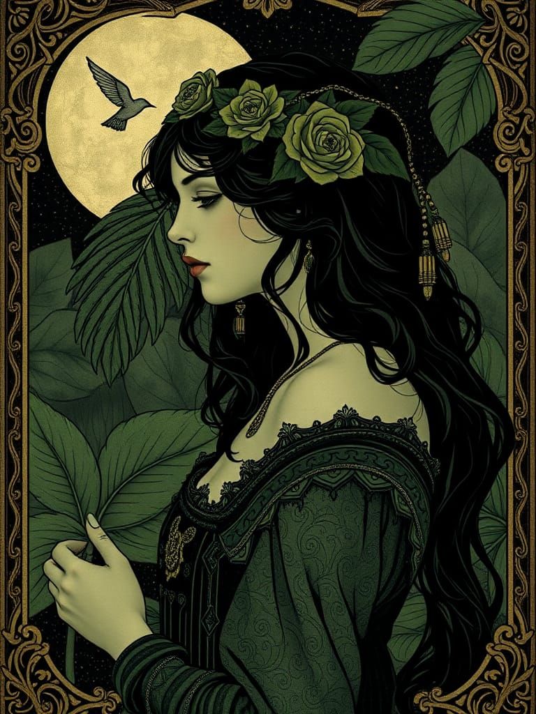 A woman