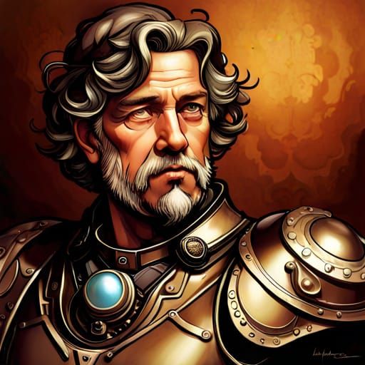 Steampunk inventor