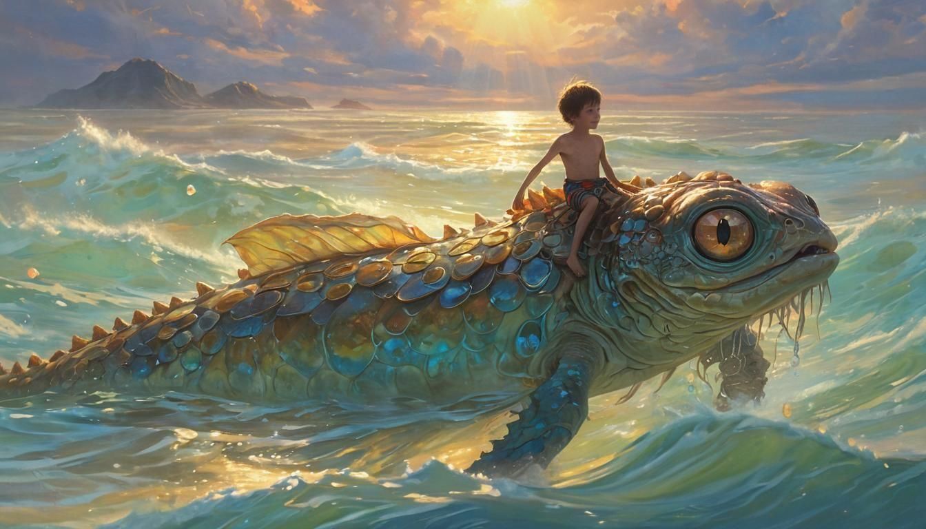 Fantasy Creatures Series AI Generated Artwork NightCafe Creator