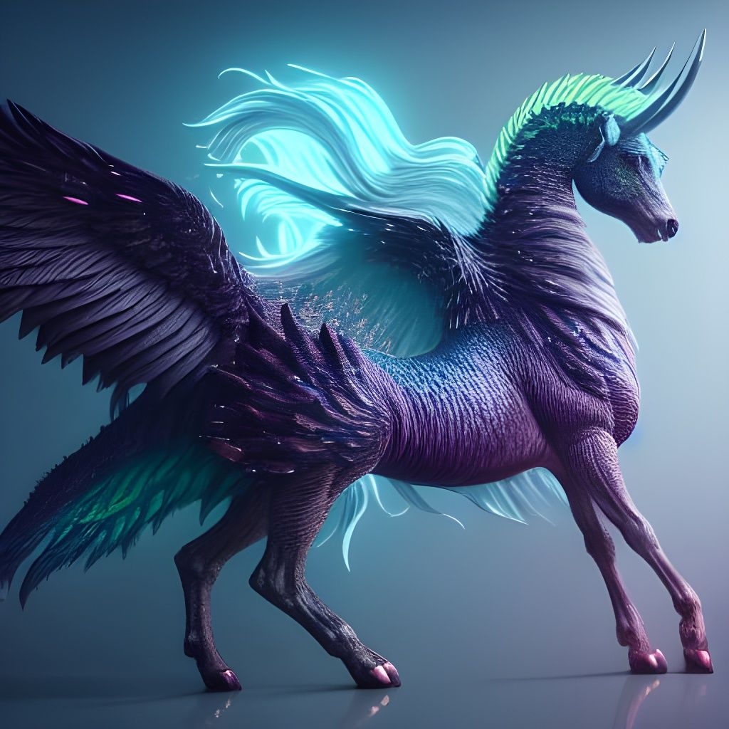 Beautiful Majestic Mythical Creature  undefined