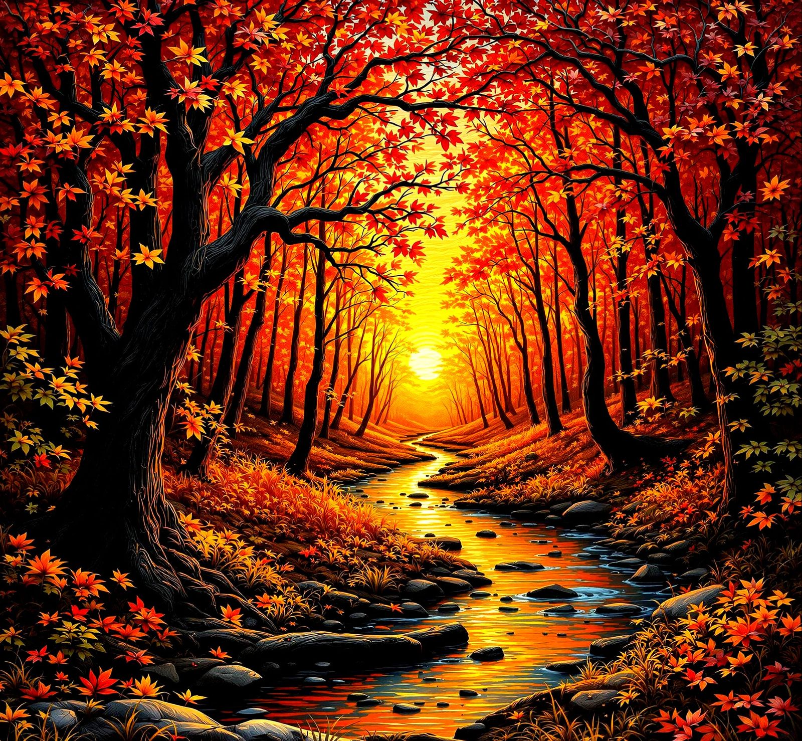 A Bit of Autumn  by @mathy_art_girl_305