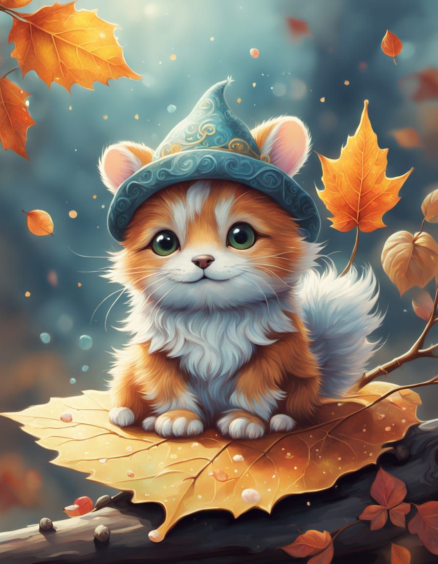 Rainy mood, cute, glitter....