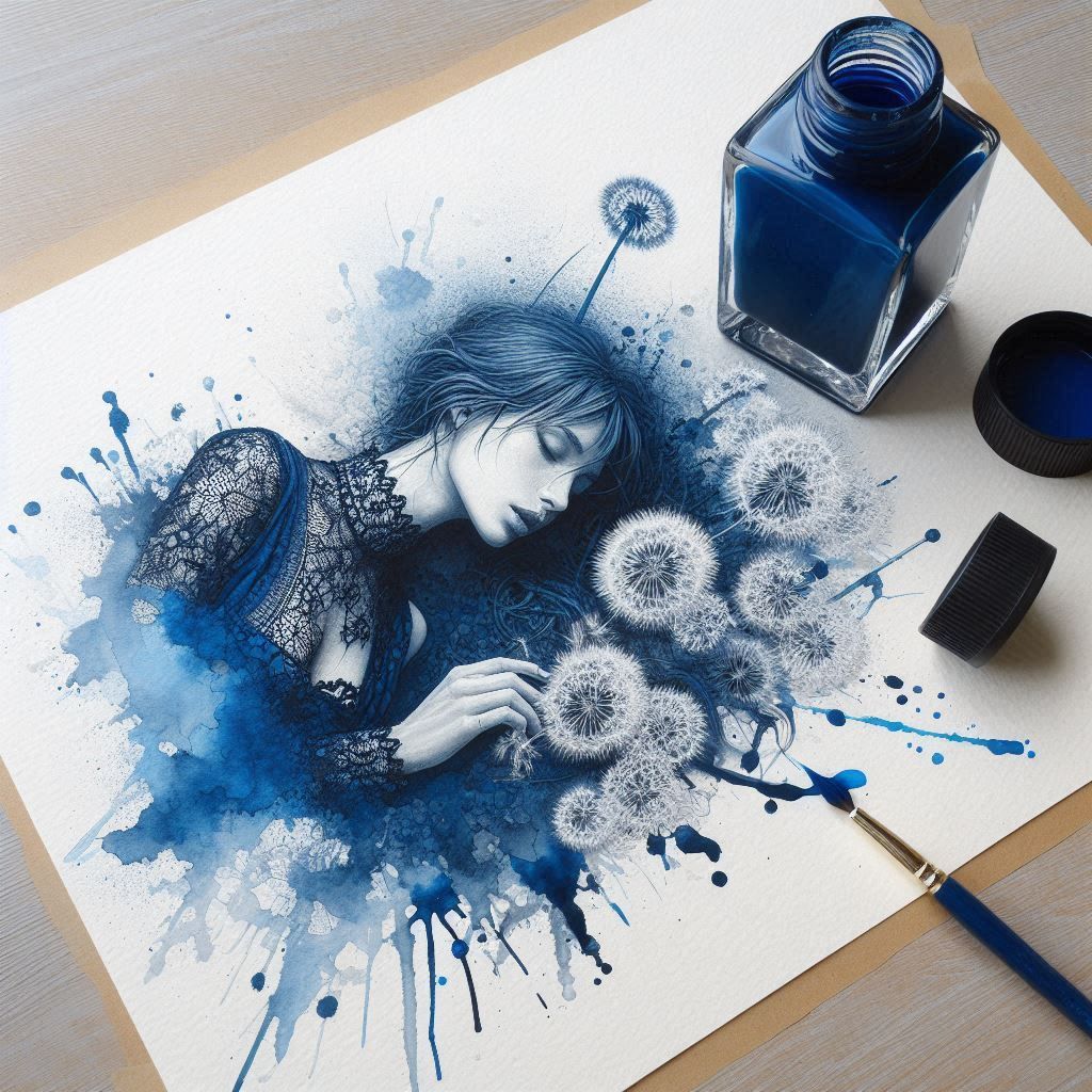 Blue Ink