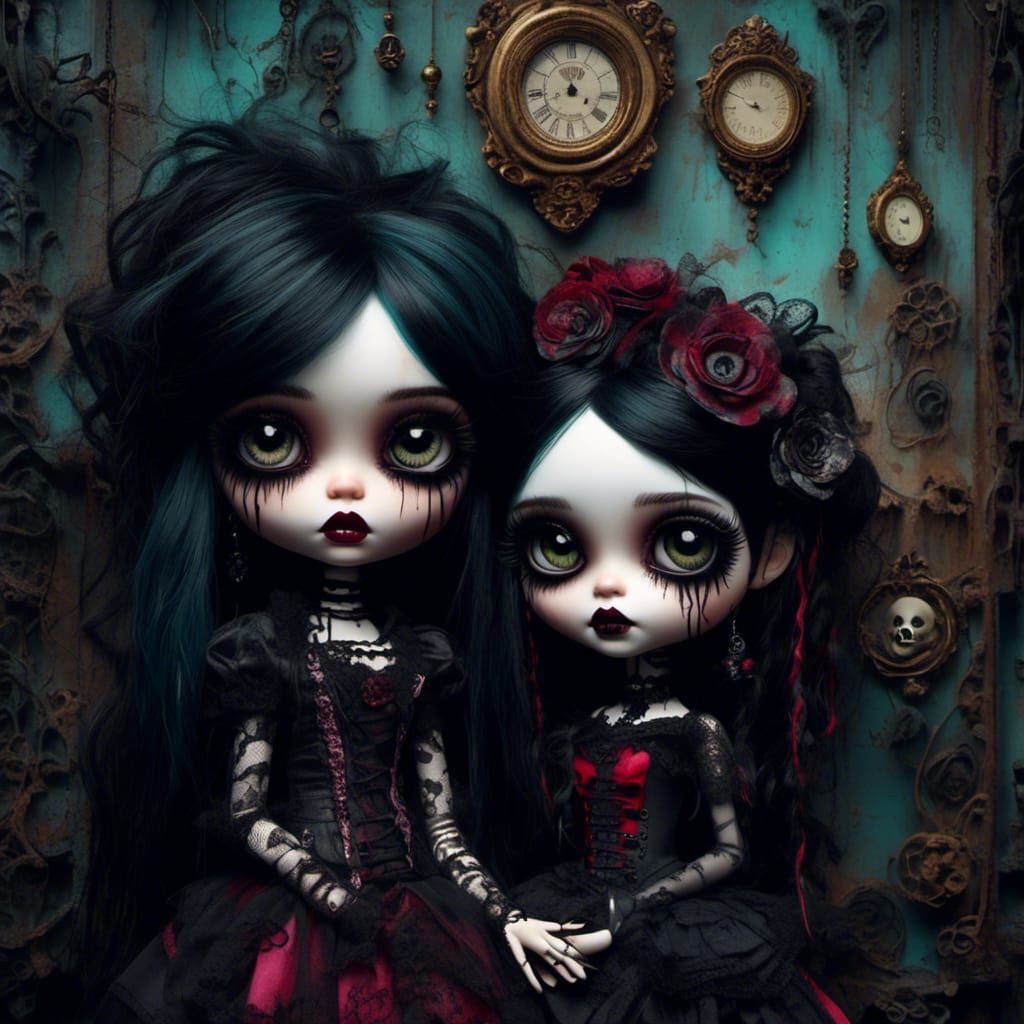 Goth Doll Friends